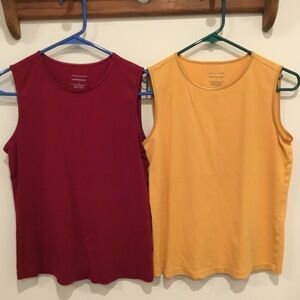 Christopher & Banks Tank Tops (Set of 2)